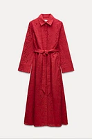 ZW COLLECTION EMBROIDERED SHIRTDRESS