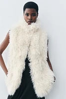 FAUX FUR VEST ZW COLLECTION