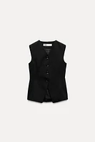 BUTTONED VEST ZW COLLECTION