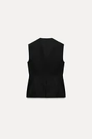 BUTTONED VEST ZW COLLECTION