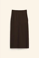 ZIPPERED MIDI SKIRT LIMITED EDITION