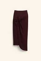 ASYMMETRIC MIDI SKIRT LIMITED EDITION