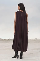 BELTED CAPE DRESS LIMITED EDITION