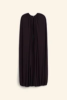 BELTED CAPE DRESS LIMITED EDITION