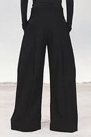 100% WOOL PLEATED PANTS LIMITED EDITION