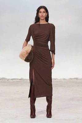 DRAPED MIDI DRESS LIMITED EDITION