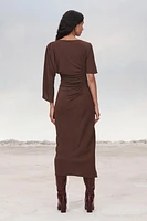 DRAPED MIDI DRESS LIMITED EDITION