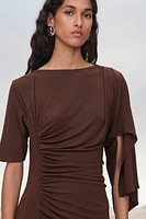 DRAPED MIDI DRESS LIMITED EDITION