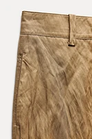 WRINKLED CARGO PANTS ZW COLLECTION