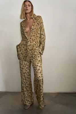 ZW COLLECTION ANIMAL PRINT PANTS