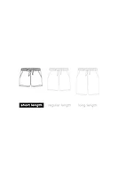 BUTTON SHORT SWIMMING TRUNKS