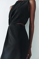 CUT OUT MIDI DRESS ZW COLLECTION