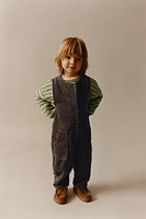 CORDUROY OVERALLS WITH POCKETS