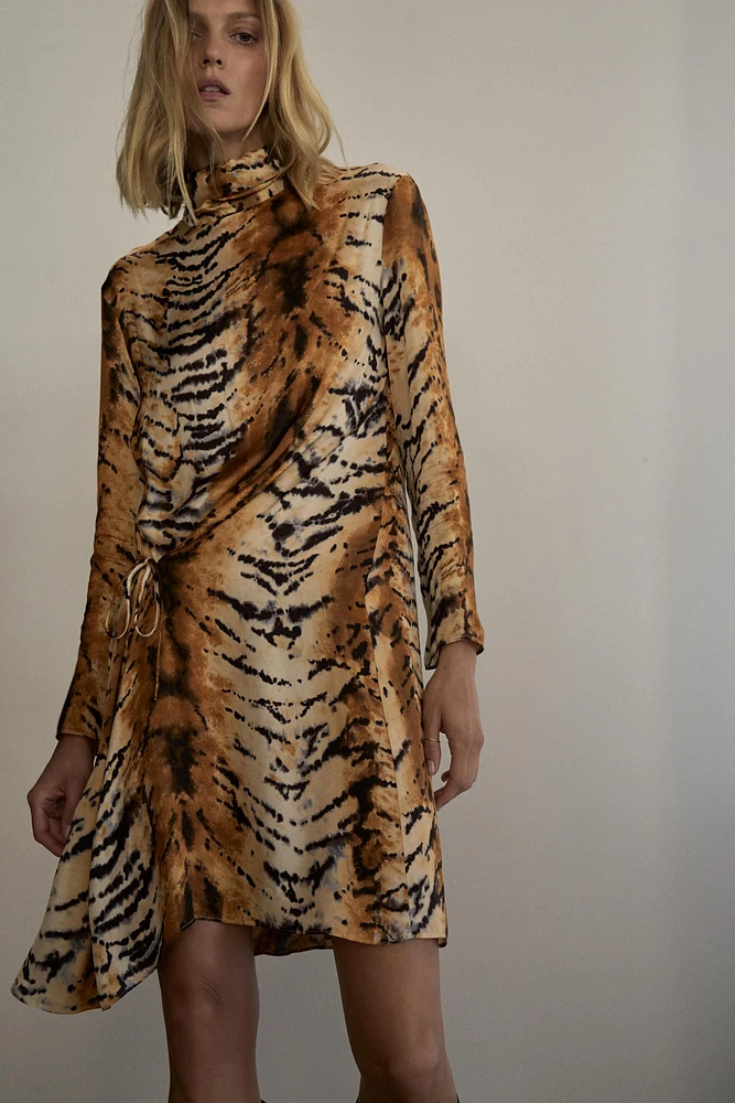 ANIMAL PRINT DRESS ZW COLLECTION