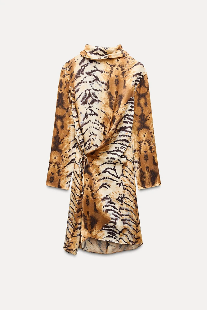 ANIMAL PRINT DRESS ZW COLLECTION