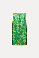 PRINTED MIDI SKIRT LIMITED EDITION