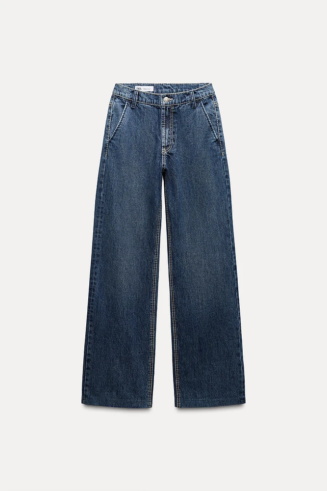 MID-RISE TRF LOOSE FIT JEANS