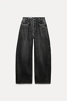 TRF HIGH-WAISTED RELAXED PANTS WITH DARTS