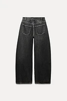 TRF HIGH-WAISTED RELAXED PANTS WITH DARTS