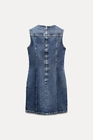 DENIM TRF DRESS