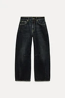 TRF MID WAIST BAGGY BALLOON JEANS