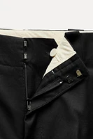 TURNED-UP CUFF CHINO PANTS ZW COLLECTION