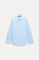 COTTON BLEND OXFORD SHIRT