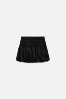 BALLOON MINI SKIRT