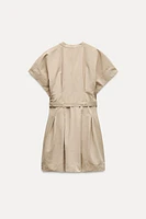 BELTED SHORT DRESS ZW COLLECTION