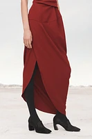 ASYMMETRIC DRAPED DRESS LIMITED EDITION