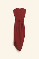 ASYMMETRIC DRAPED DRESS LIMITED EDITION