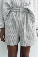 STRIPED SHORTS ZW COLLECTION