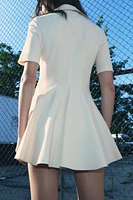 POLO COLLAR TOPSTITCH DRESS ZW COLLECTION