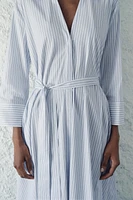 POPLIN SHIRT DRESS ZW COLLECTION