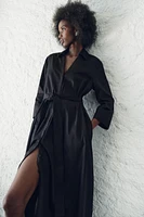 POPLIN SHIRT DRESS ZW COLLECTION