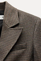 CHECKERED BLAZER ZW COLLECTION