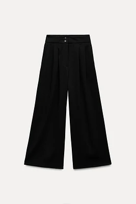 PLEATED ANKLE LENGTH PANTS ZW COLLECTION