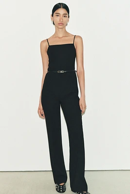 LONG BELTED JUMPSUIT ZW COLLECTION