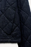 QUILTED DENIM JACKET Z1975