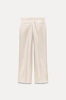 SATIN EFFECT PANTS