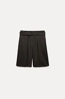 PINSTRIPE SHORTS ZW COLLECTION