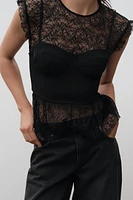 LACE TOP