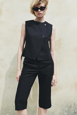 STRAIGHT CUT LONG SHORTS ZW COLLECTION