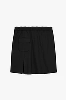 WOOL SLIT SKIRT X STEFANO PILATI