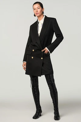 WOOL FROCK COAT WITH BUTTONS X STEFANO PILATI