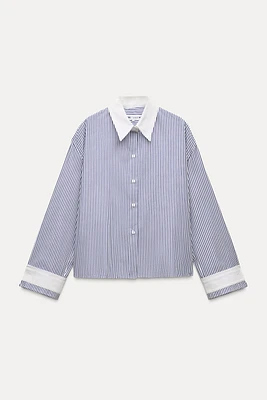 ZW COLLECTION STRIPED SHIRT