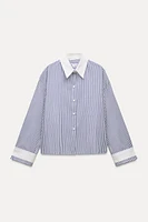 ZW COLLECTION STRIPED SHIRT