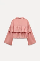 RUFFLED BLOUSE