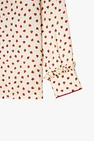 STRAWBERRY PAJAMA TOP X STEFANO PILATI