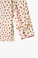 STRAWBERRY PAJAMA TOP X STEFANO PILATI